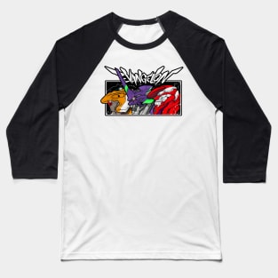 Neon Genesis Evangelio Baseball T-Shirt